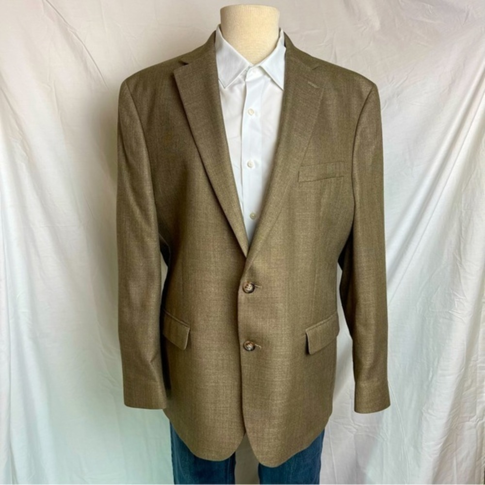 Chaps Birds Eye Woven Pattern 2button Closure Ven… - image 4